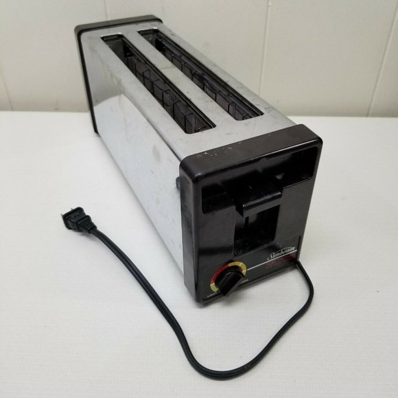 Sunbeam Kitchen Sunbeam Toaster 4 Slice 2 Long Slots Chrome Pastry